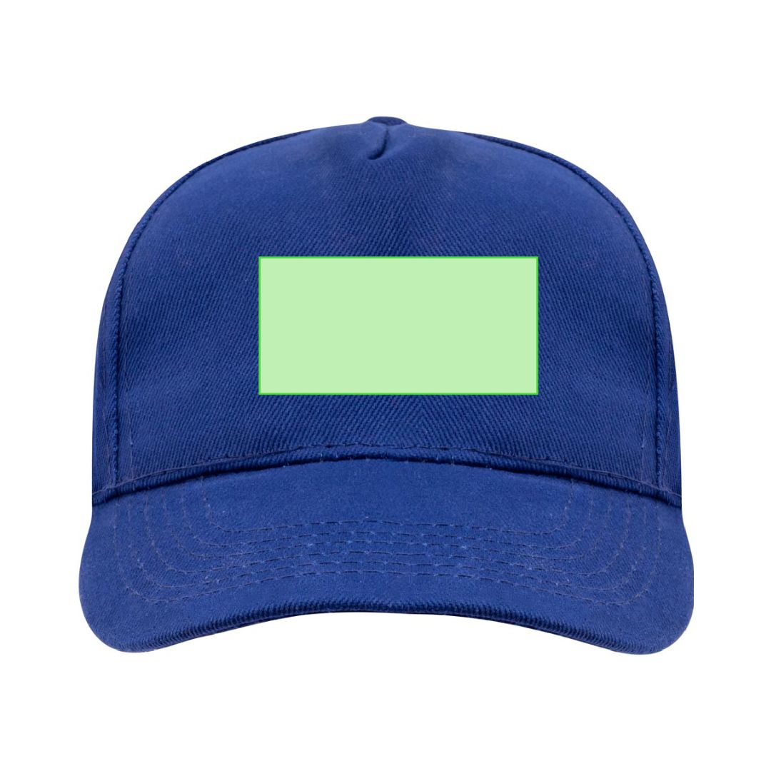 Aperçu de la zone de marquage à l'avant.