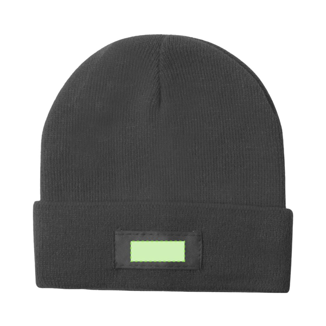 Aperçu de la zone de marquage à l'avant.