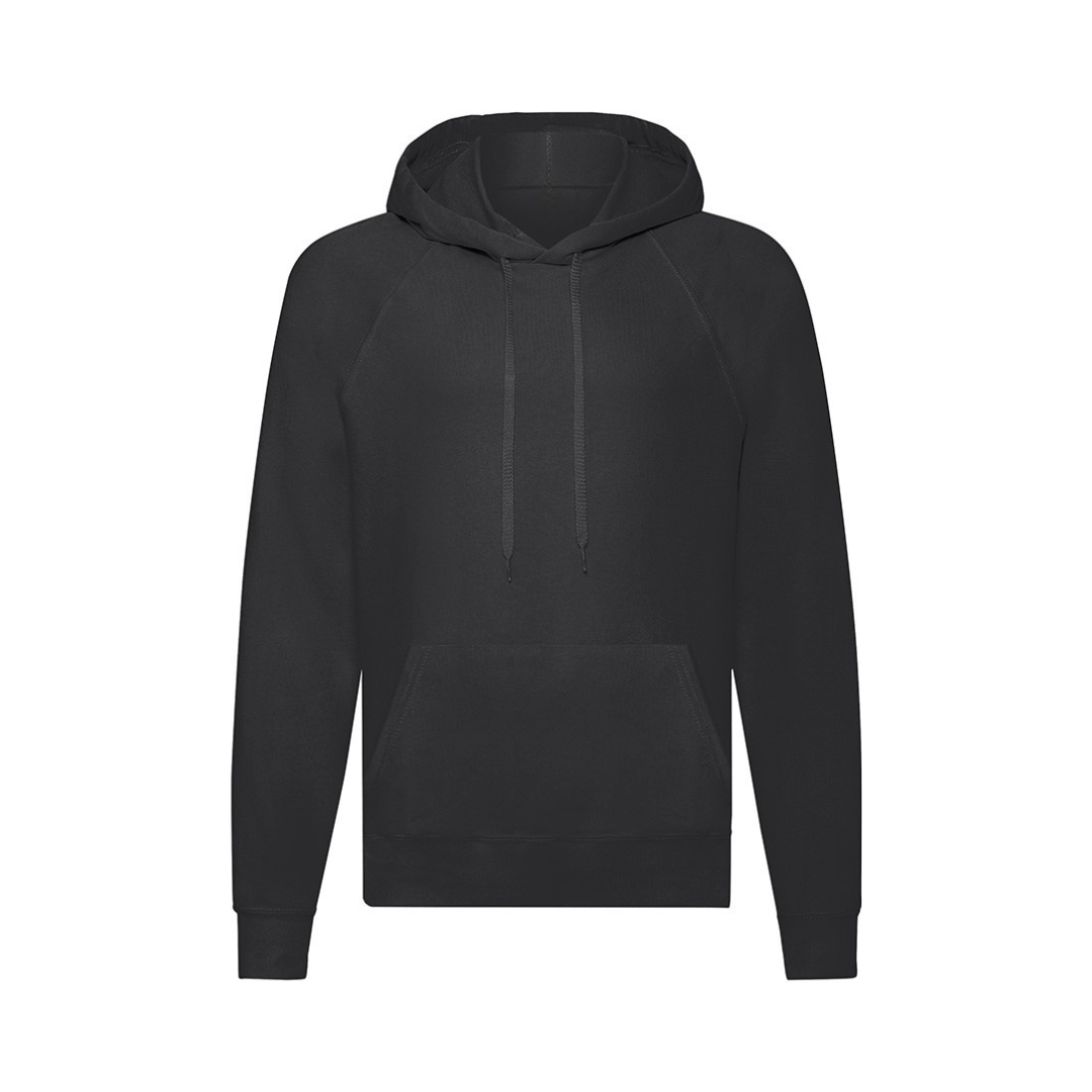 Sweat Smart noir unisexe personnalisable avec logo.