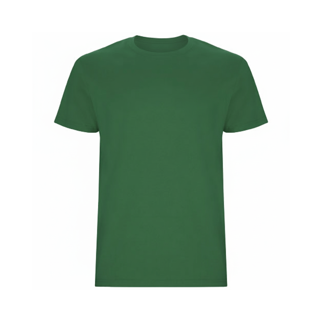 T-shirt Classic vert pour homme personnalisable avec logo.