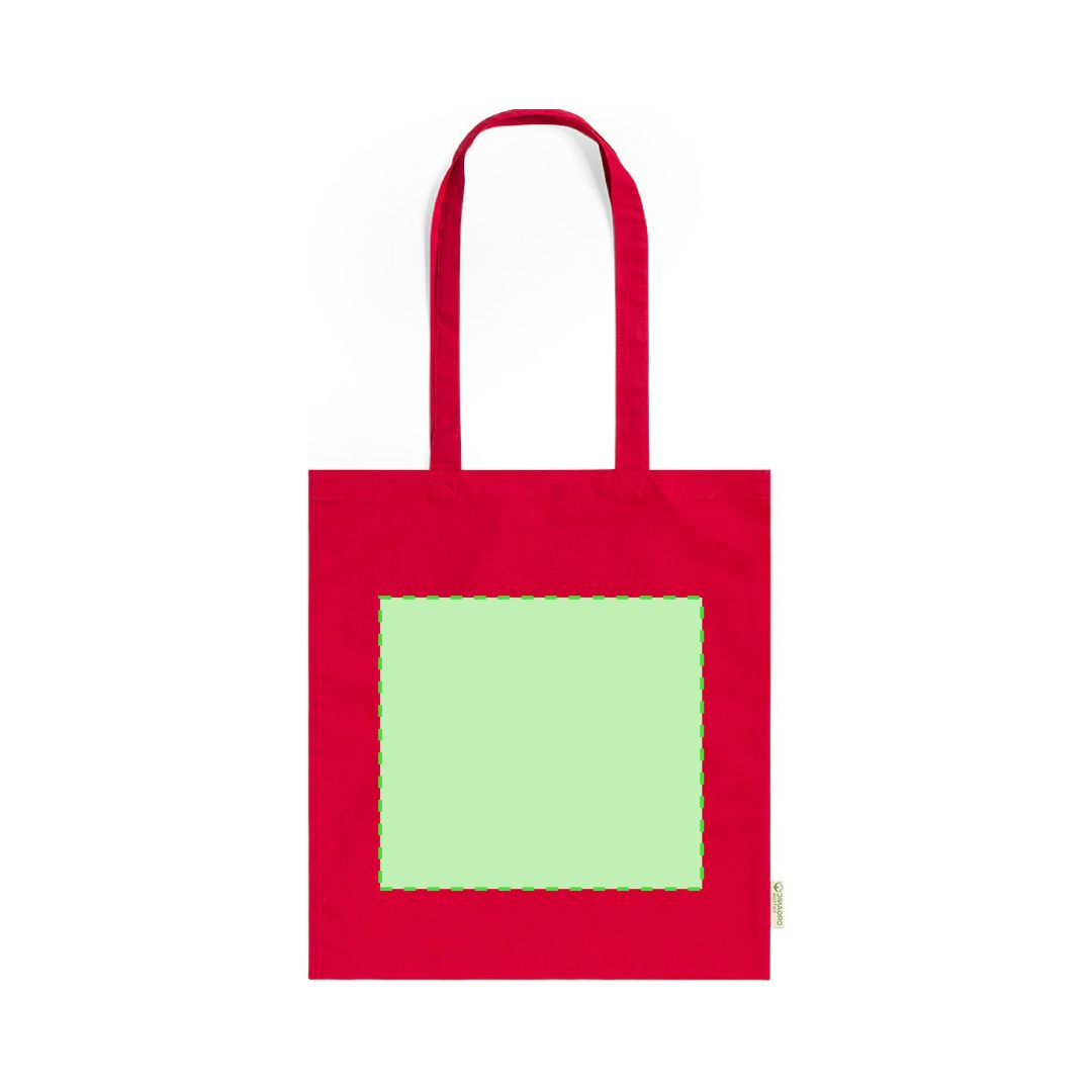 Aperçu de la zone de marquage à l'arrière.