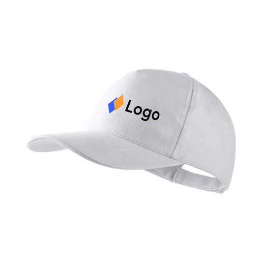 Casquette Bayon blanche personnalisable avec logo.