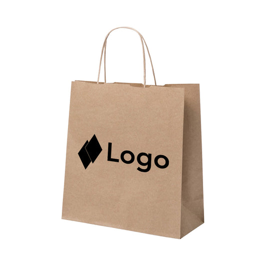 Sac Cention beige personnalisable avec logo.