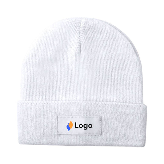 Bonnet Holsen blanc personnalisable avec logo.