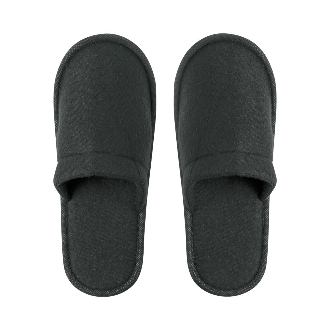 Chaussons Tarkun gris foncé personnalisables avec logo.