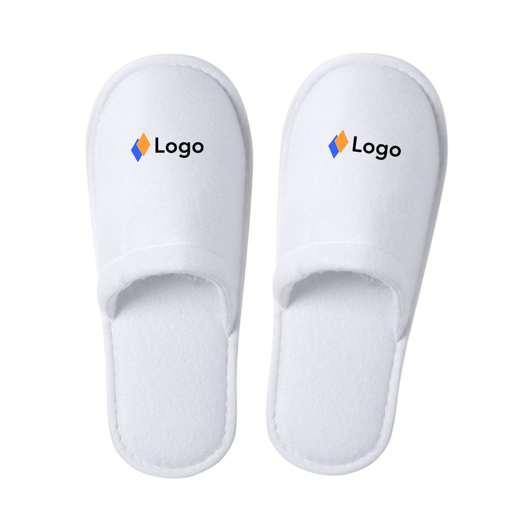 Chaussons Tarkun blancs personnalisables avec logo.