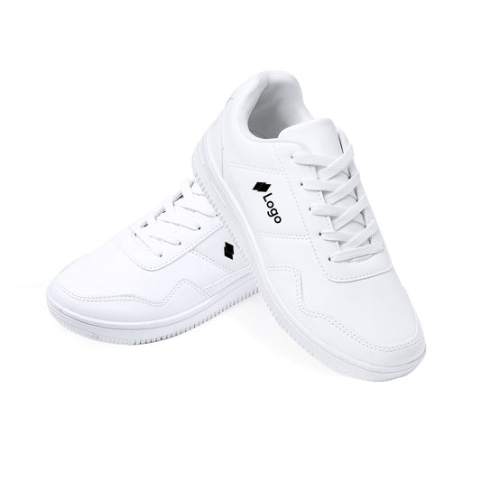 Baskets Parisix blanches personnalisables avec logo.