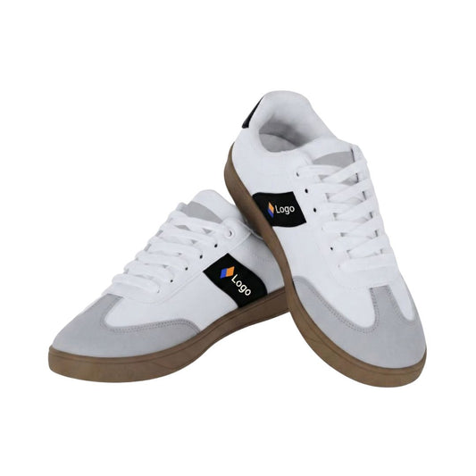 Baskets Kodama blanches, grises, marrons et noires personnalisables avec logo.