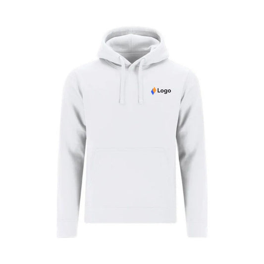 Sweat-shirt Draco blanc personnalisable avec logo.